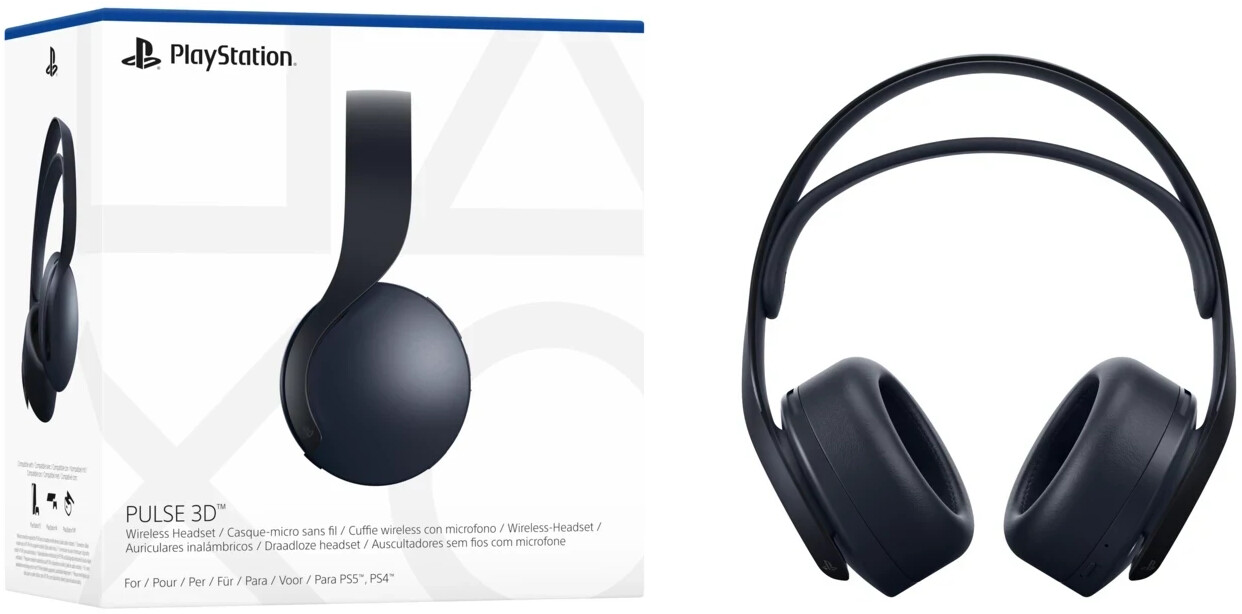 AURICULARES PS5 PULSE 3D INALAMBRICO NEGRO MEDIANOCHE