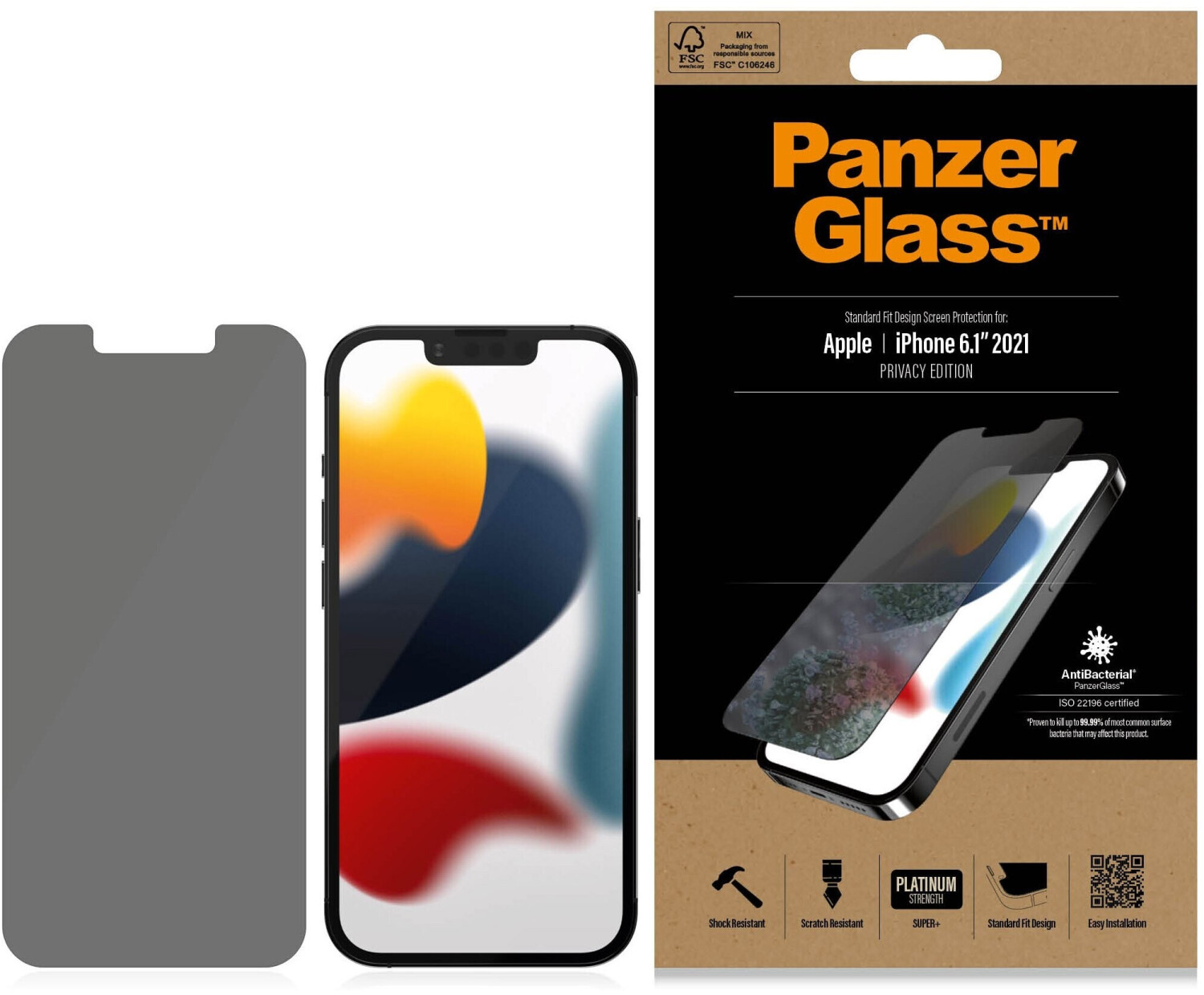 PanzerGlass Privacy Filter Apple iPhone 13 / iPhone 13 Pro