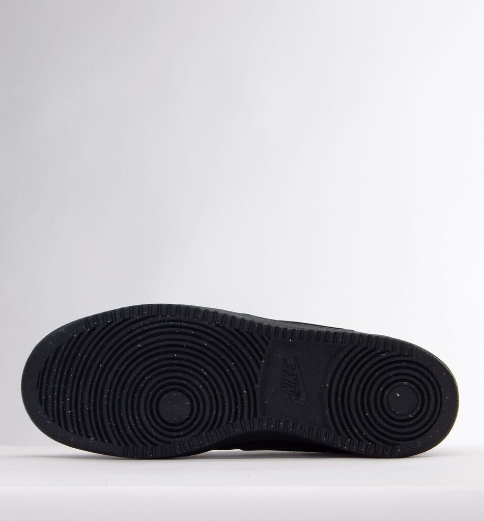 Black nike court trainers sales