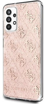 Guess PC/TPU 4G Peony Glitter for Samsung Galaxy A32 5G Pink