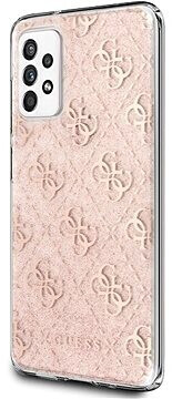 Guess PC/TPU 4G Peony Glitter for Samsung Galaxy A52 4G/5G Pink