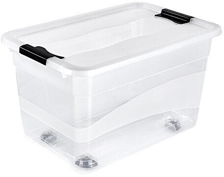 keeeper Storage box Konrad with wheels 52 liters