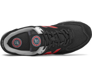 New balance hotsell 574 black red