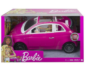 Barbie Puppe und Cabrio Auto in pink