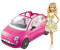 Barbie Fiat 500 Cabrio pink inkl. Puppe