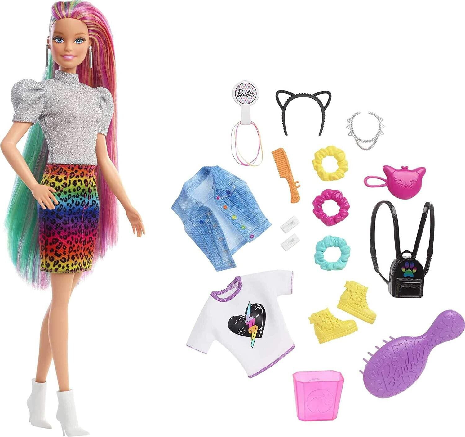 Barbie Capelli Multicolor (GRN81) a € 16,80 (oggi)