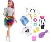 Barbie Capelli Arcobaleno su
