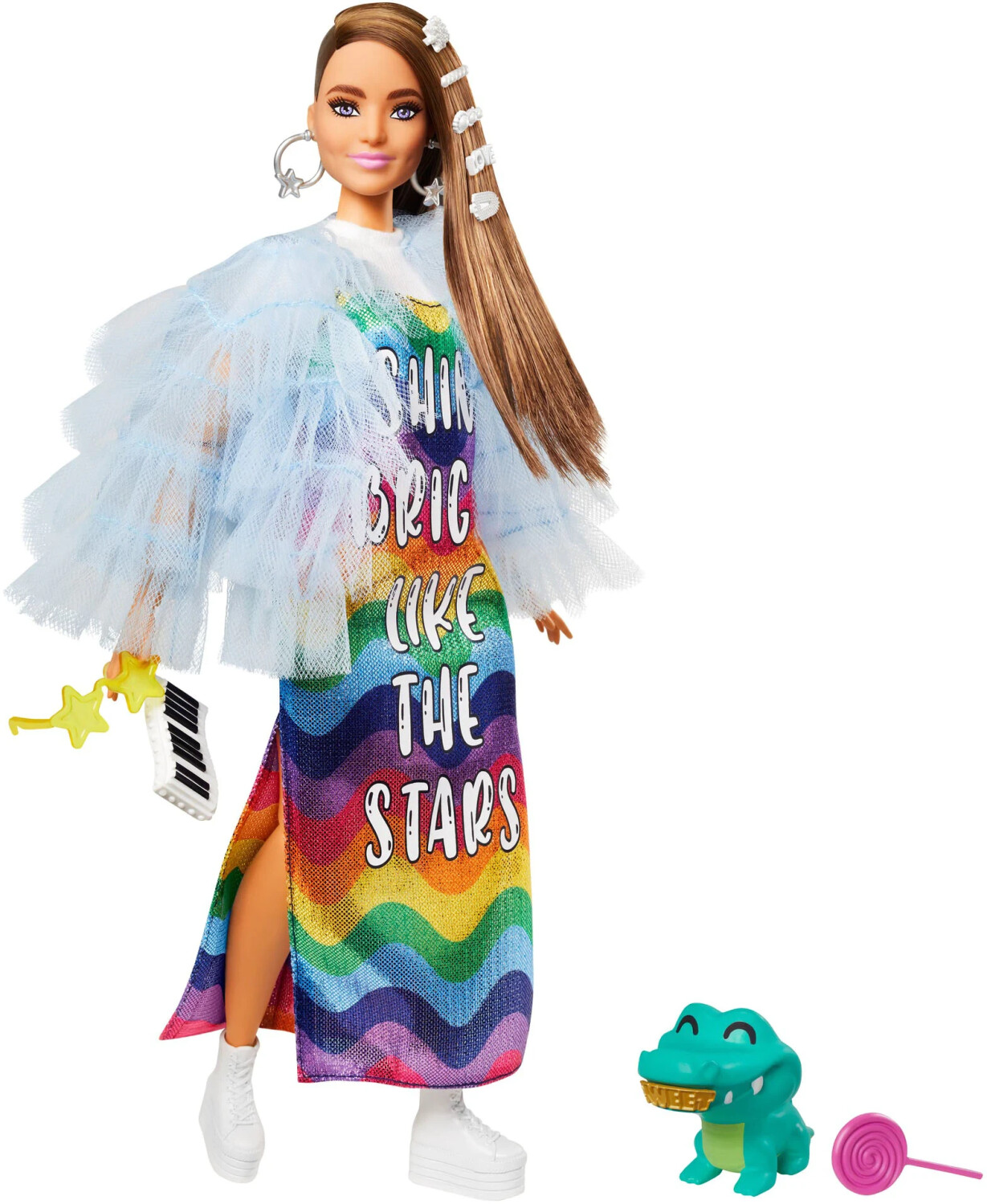 Rainbow dress barbie outlet
