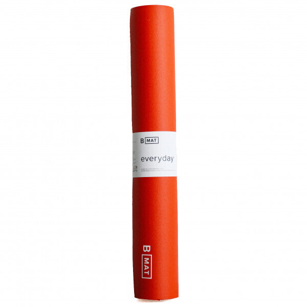 BYoga Everyday 180 cm x 66 cm x 4 mm sunrise red