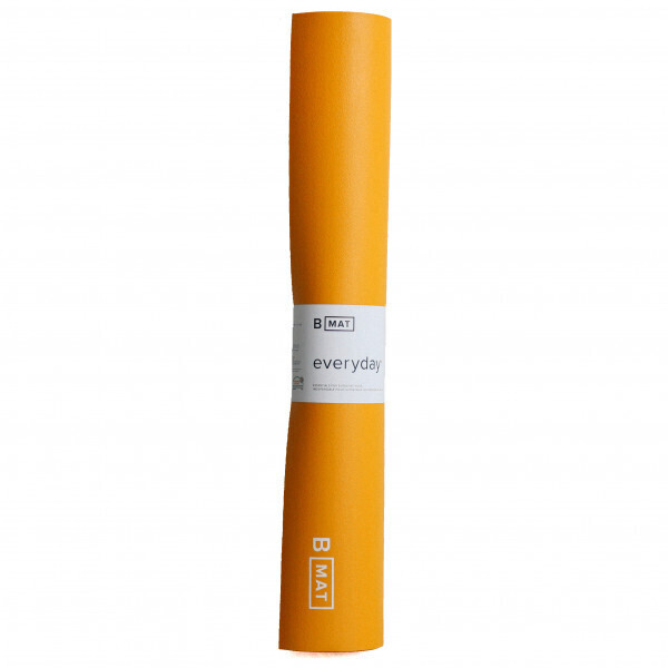 BYoga Everyday 215 cm x 66 cm x 4 mm saffron