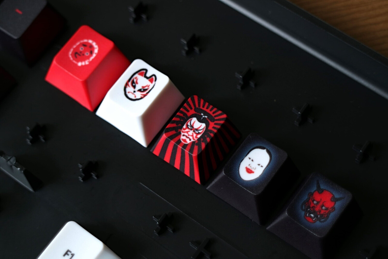 Traitors Kabuki Keycap Set DE