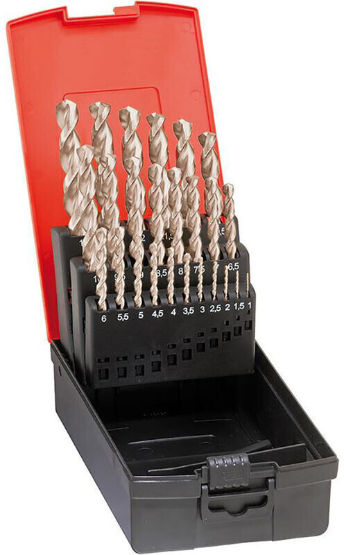 Format Twist drill set DIN338 HSSE geschliffen Typ