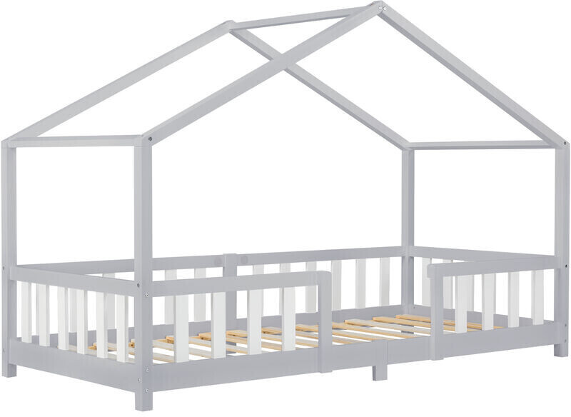 en.casa Treviolo 90x200cm Light Grey