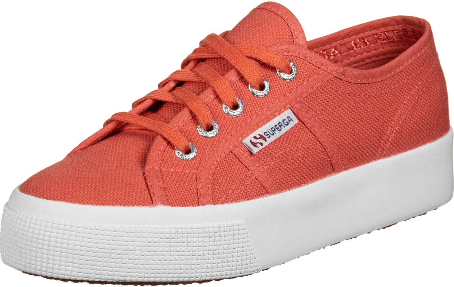 Superga red coral shop