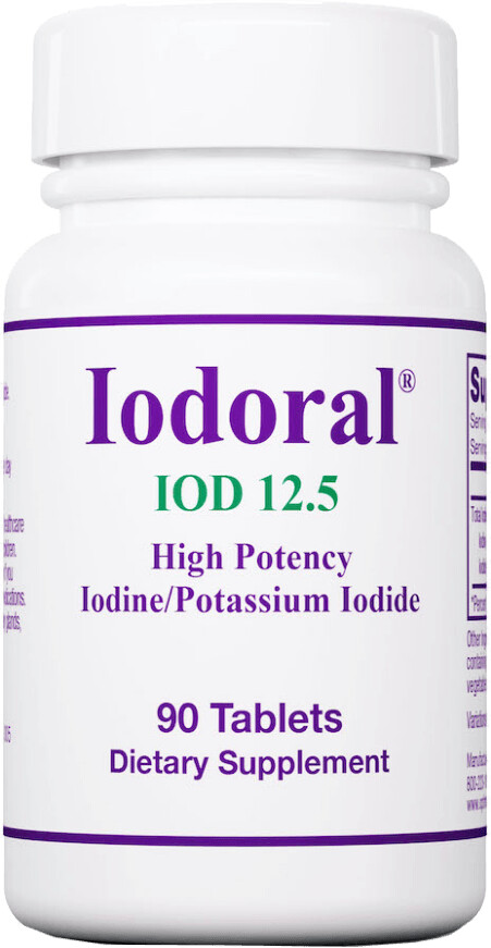 Allergy Research Group Iodoral Iod 12.5 Tablets (90 pcs)