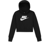 Black nike cropped sweatshirt store