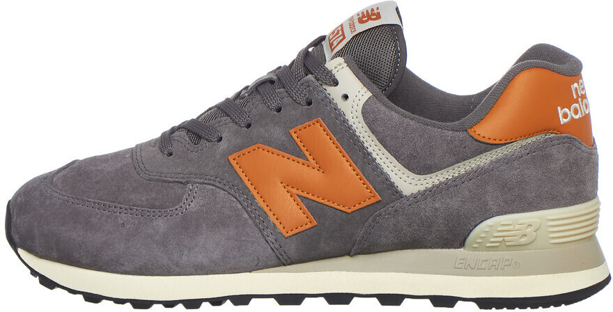 New Balance 574 grey orange ML574PM2 au meilleur prix sur idealo