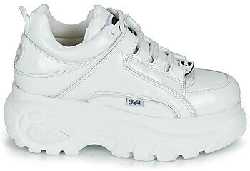 Buffalo London Classic Low Leather glossy white
