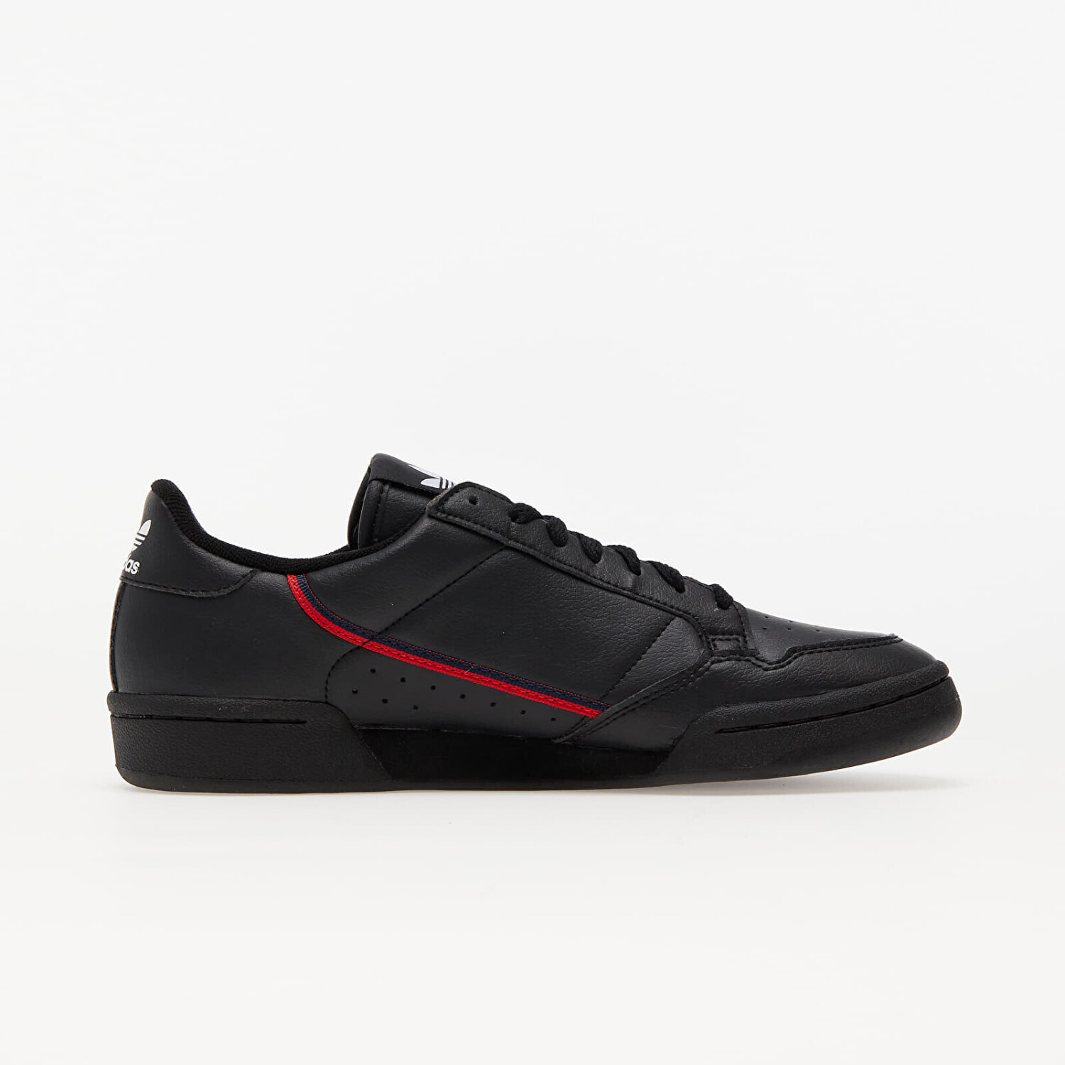 Adidas Continental 80 Vegan core black collegiate navy scarlet ab