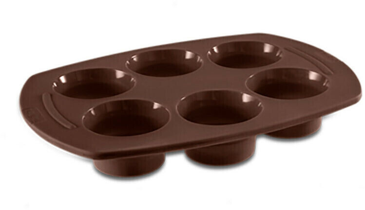 Set 6 moules silicone forme cupcakes Tefal J4169213 Rose