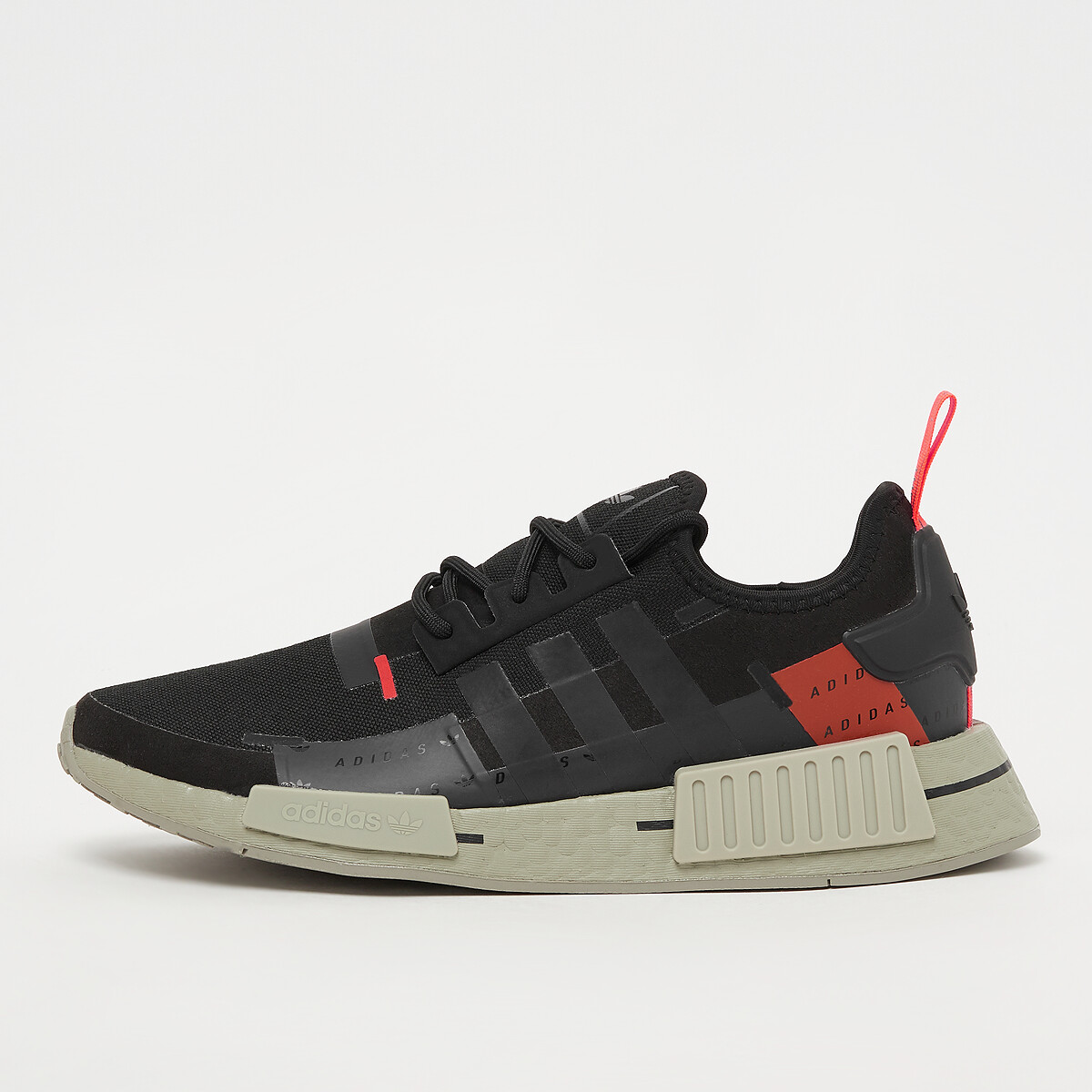 Adidas nmd r1 herren core black solar red shop
