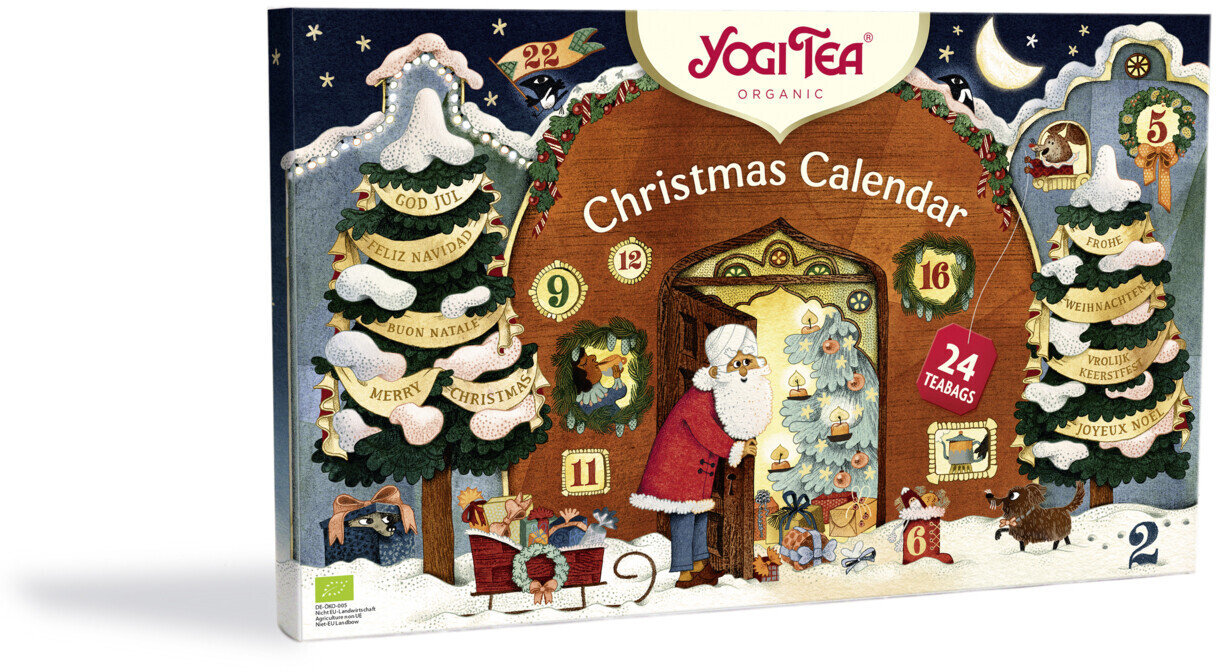 YogiTea Bio Tea Advent Calendar 2021