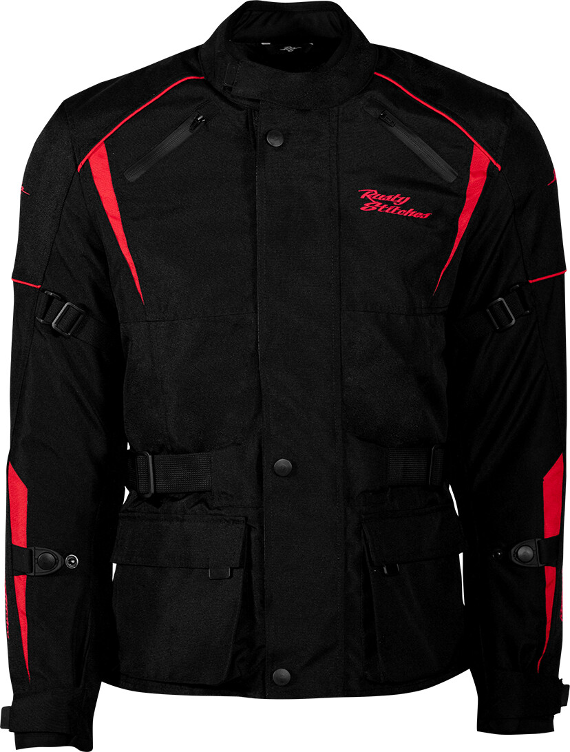Rusty Stitches Tommy Black/Red