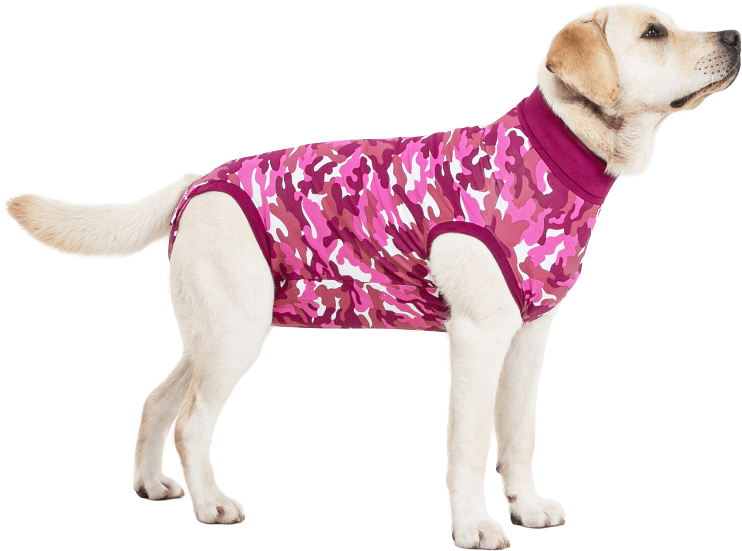 Suitical Dog Recovery Suit XL Pink Camouflage