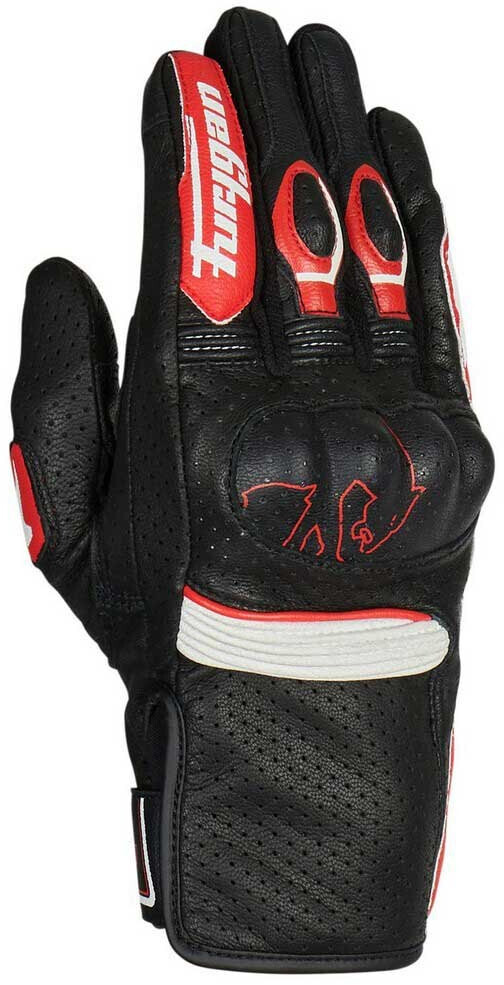 Furygan Td Roadster Black/Red/White