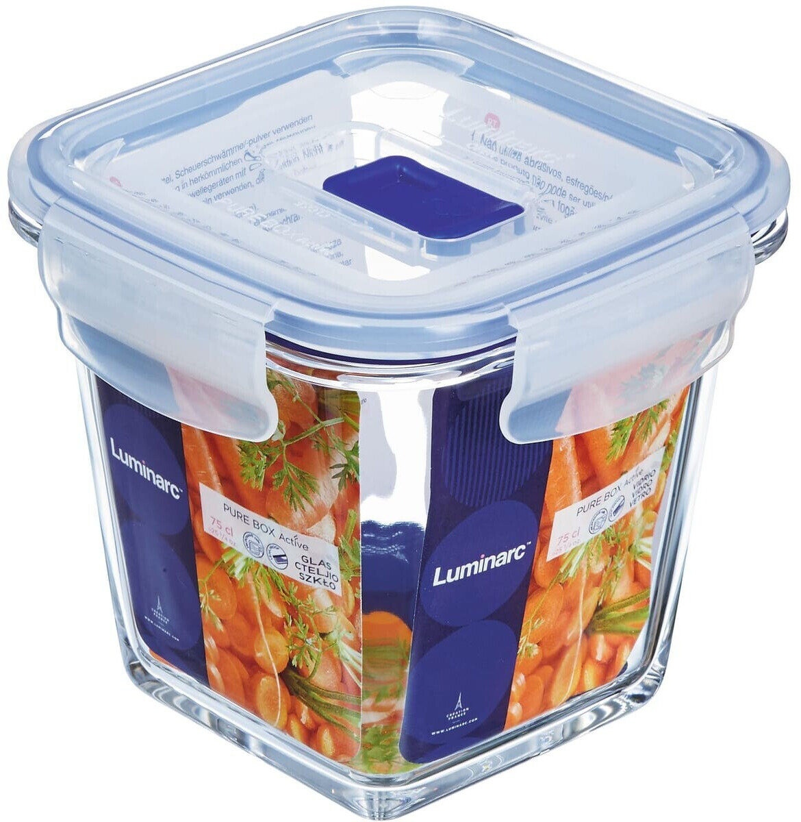 Boîte carrée Pure box 38 cl - Luminarc - Transparent - Verre - Conservation  des aliments - Achat & prix