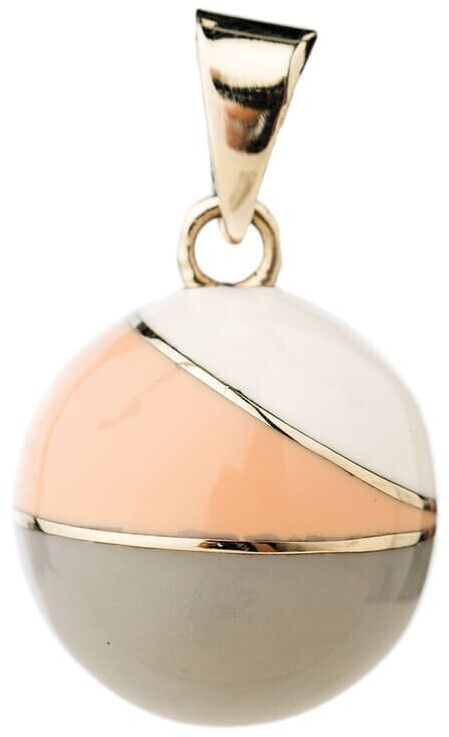 Babylonia Bola de grossesse blanc gris rose vintage