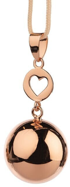 Babylonia Bola de grossesse or rose pendant cœur