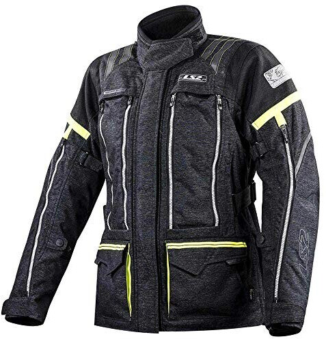 LS2 Nevada Women Black/H-V Yellow
