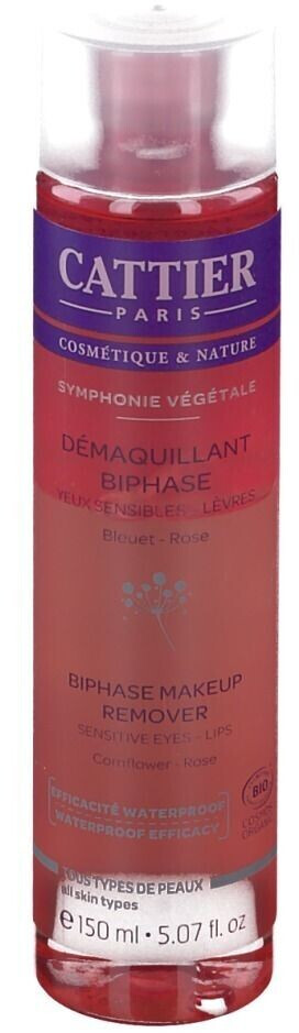 Cattier Démaquillant biphase yeux sensibles et lèvres (150 ml)