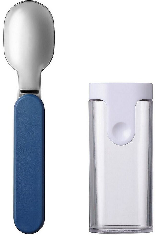 Rosti Mepal Ellipse foldable spoon (14.5 cm) dark blue