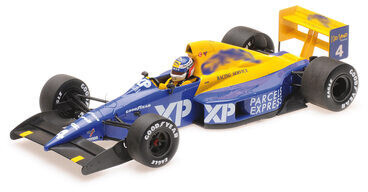 Minichamps Tyrrell Ford 018 Jean Alesi GP Debut 4th place French GP 1989 1:18 (110890004)