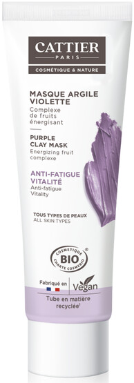 Cattier Masque argile violette (100 ml)