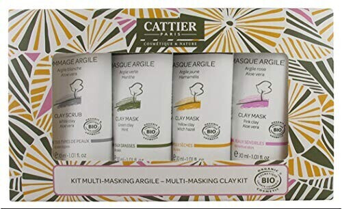 Cattier Kit multi-masque argile (4 pcs)