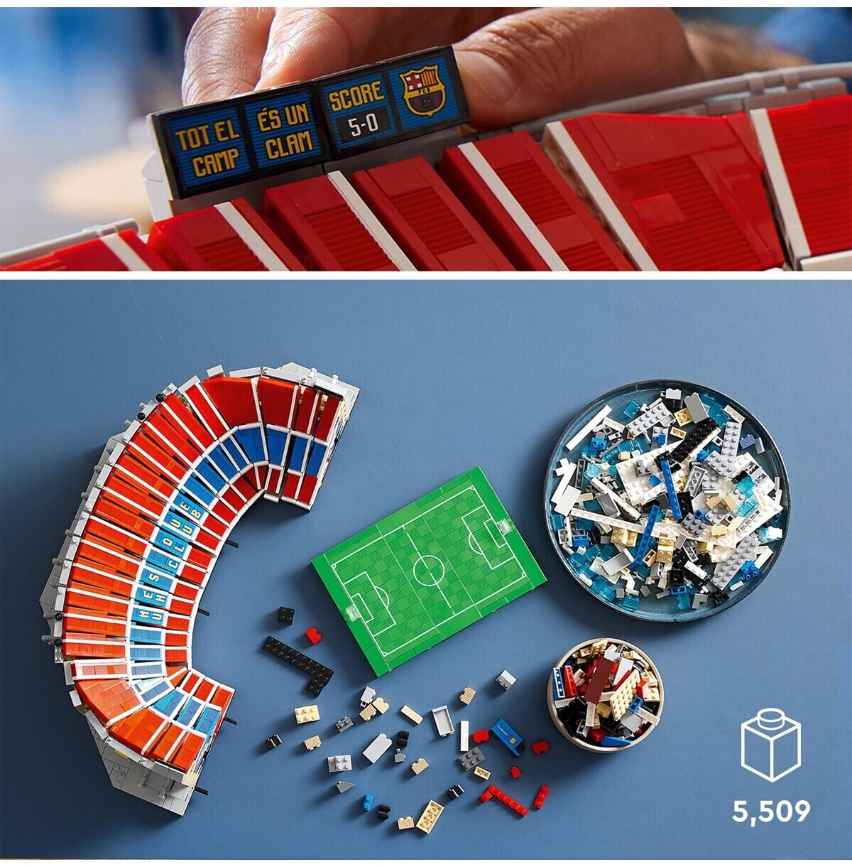 【得価お得】レゴ カンプ・ノウ - FCバルセロナ 10284 知育玩具