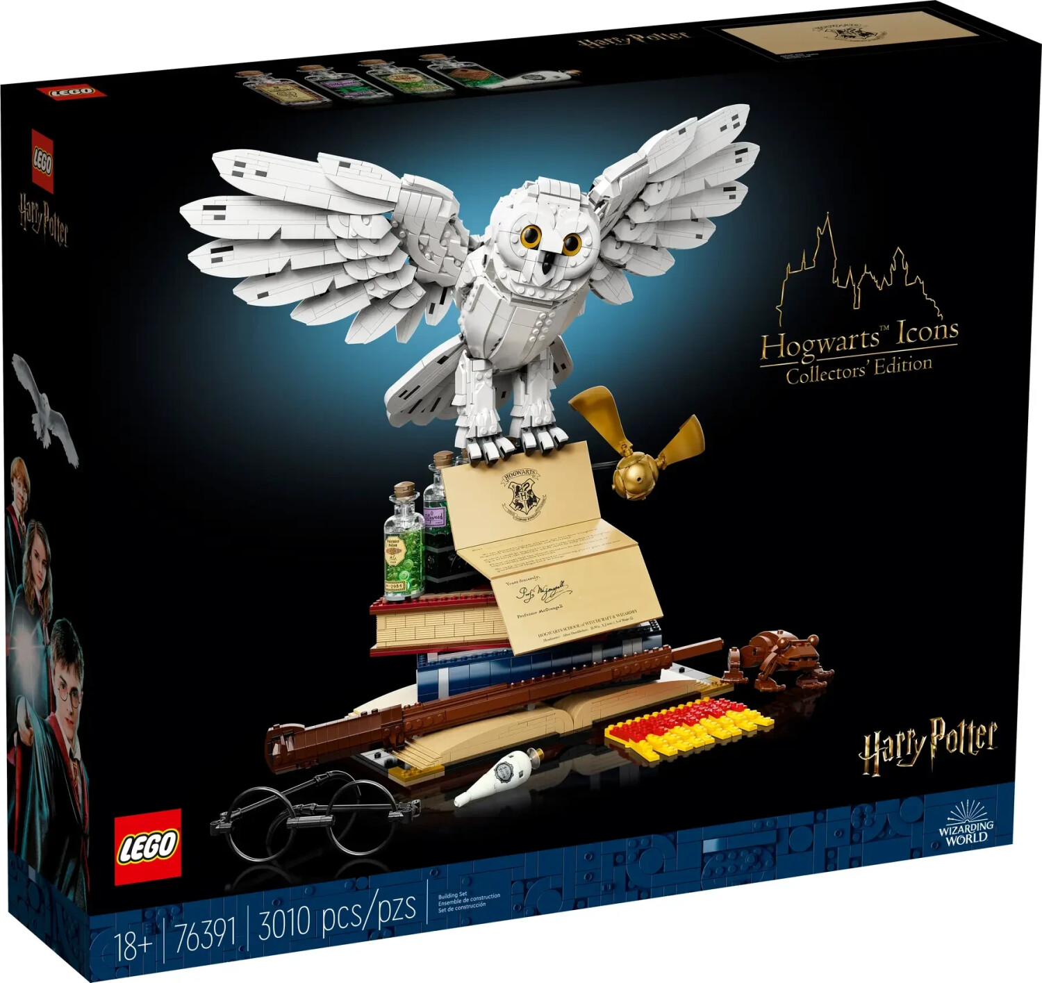 Soldes LEGO Art Harry Potter - Les blasons de Poudlard (31201