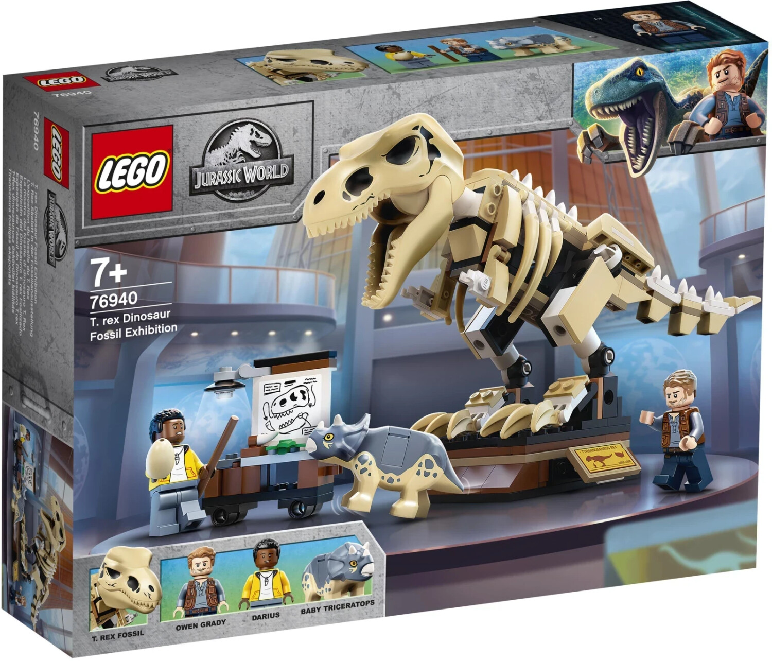 LEGO Jurassic World - T. rex Dinosaur Fossil Exhibition (76940) a € 30,59  (oggi)