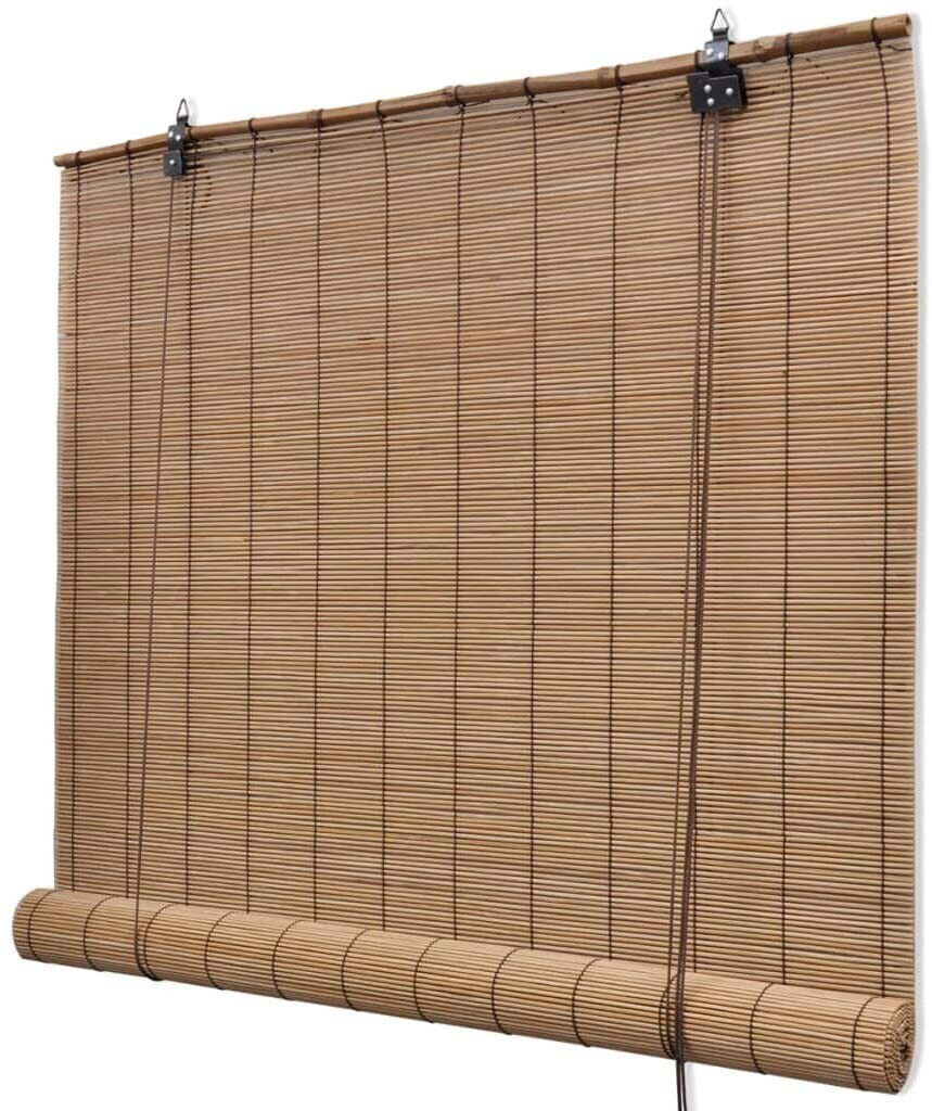 vidaXL Bamboo Roller Blinds 120x220cm - Brown