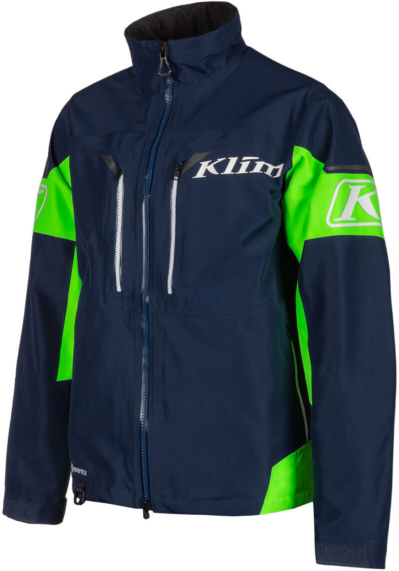 Klim Tomahawk Navy Blue/Electric Gecko