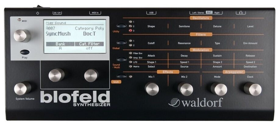 Waldorf Blofeld Black