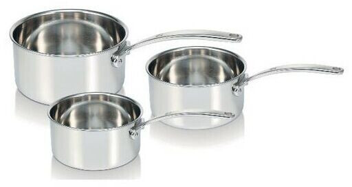 BEKA Batterie de cuisine inox tri lux 3 pièces