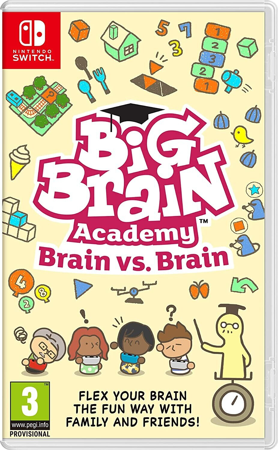 Photos - Game Nintendo Big Brain Academy: Brain vs Brain  (Switch)