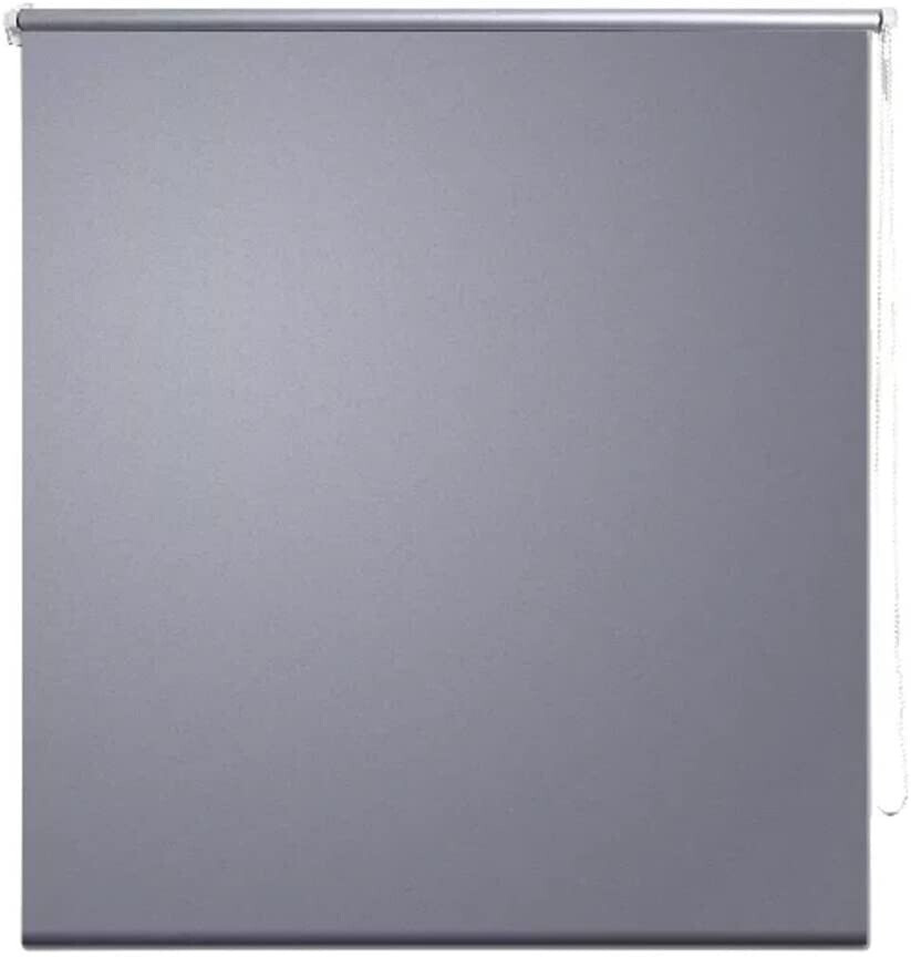 vidaXL Roller Blind Blackout 80x175cm - Grey