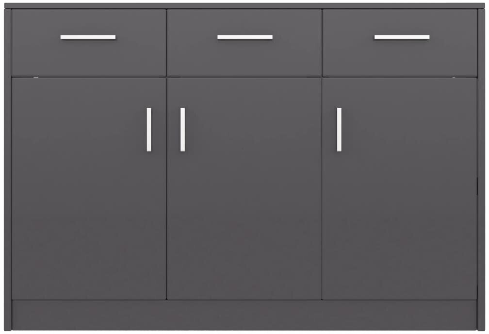 vidaXL Sideboard 110x30x75cm Grey (800710)
