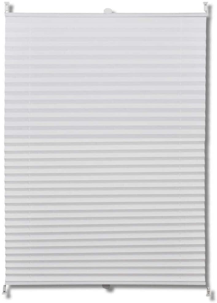 vidaXL Plisse Blind 70x200cm - White
