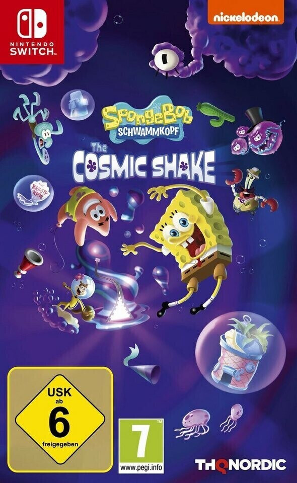Bob l'éponge : The Cosmic Shake (Switch)